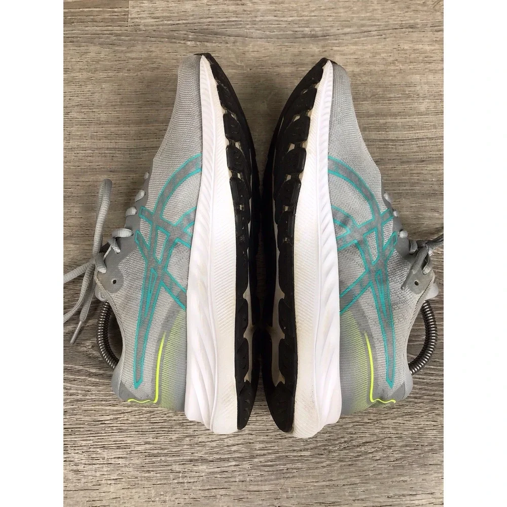 Asics Gel-Excite 9 Women's Size 9 Wide Running Shoes Piedmont Grey/Sea 1012B183